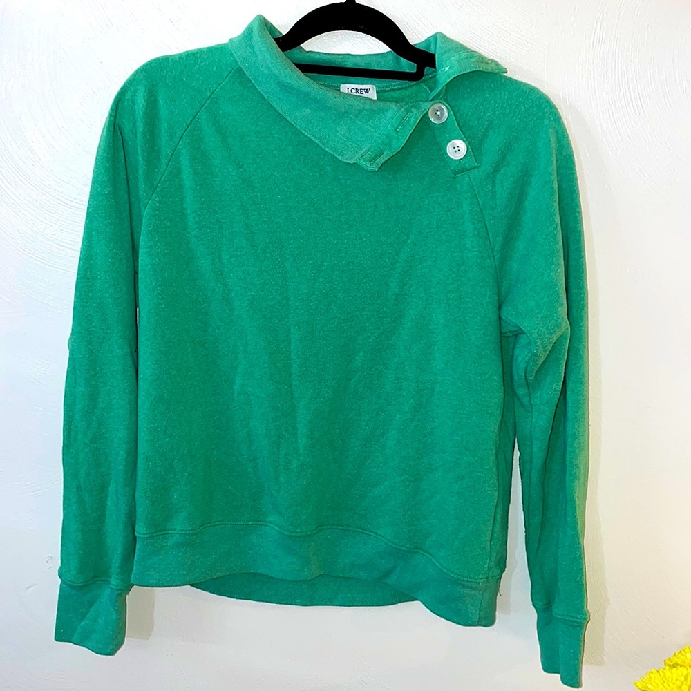 J Crew Shifted Collar Long Sleeve